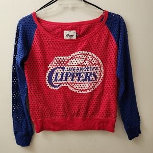 Los Angeles Clippers Ladies M Mesh Jersey Fan Basketball Team Spirit